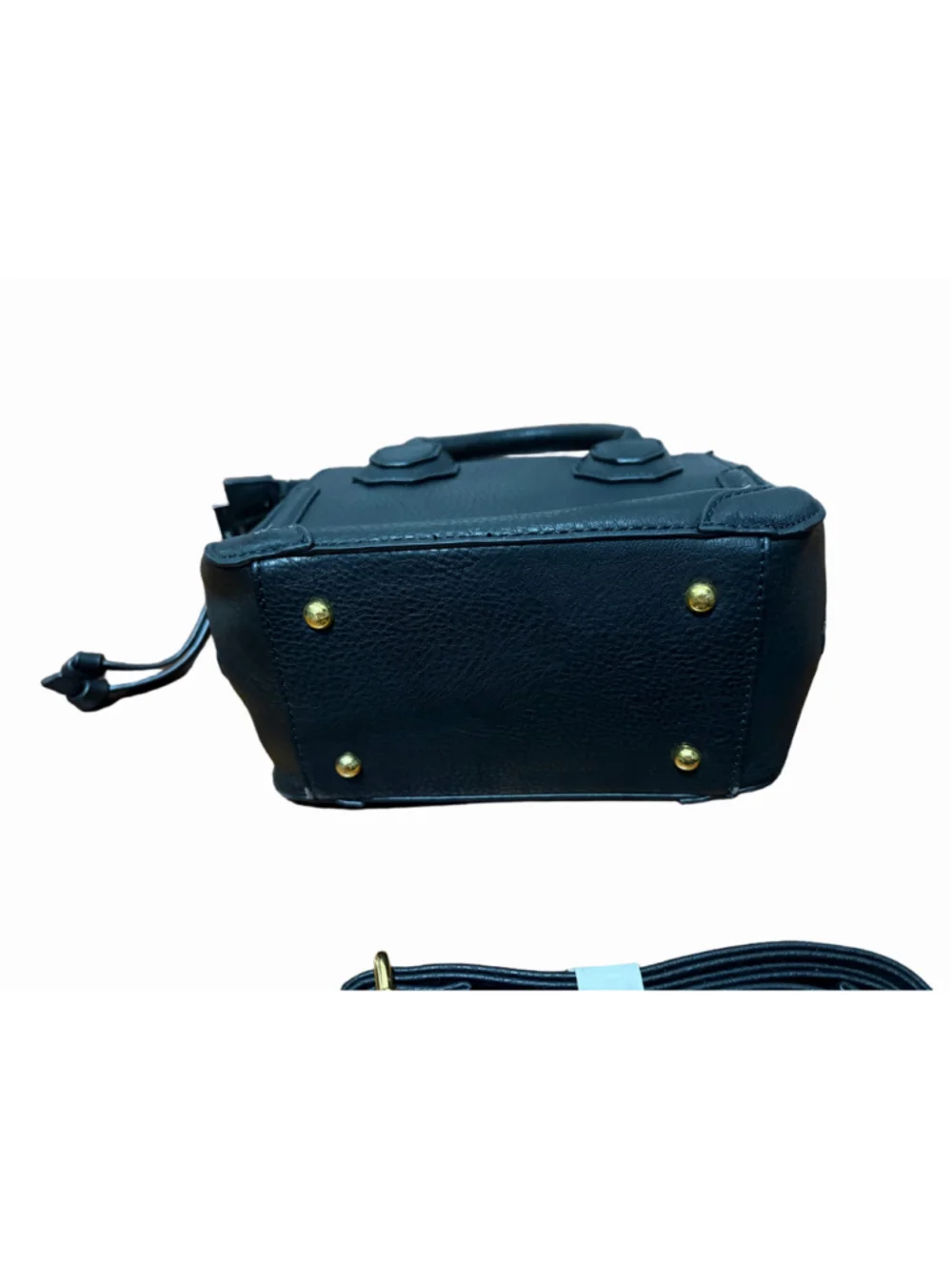 Vertigo Paris “Dani” Mini Satchel NWT Black/White Y2K Inspired Crossbody Bag